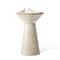 Glitzhome® 27.5" LED Bird Pedestal Ceramic Fountain